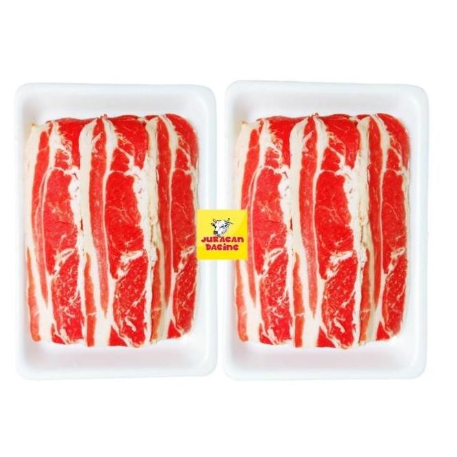 

Daging Sapi Australia Shortplate/Brisket Slice 1Kg Non Cod Budi.Doremi2