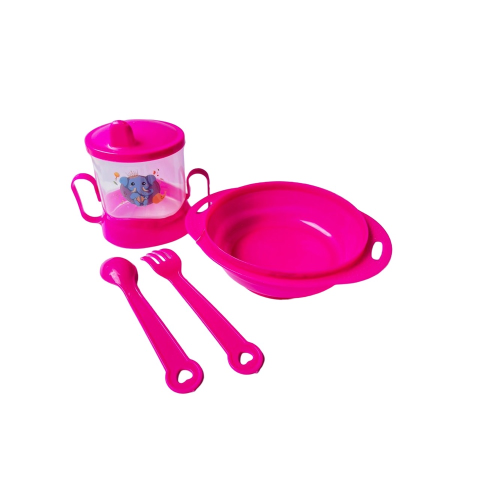 MD - Feeding Set Perlengkapan makan anak Bayi / Mpasi