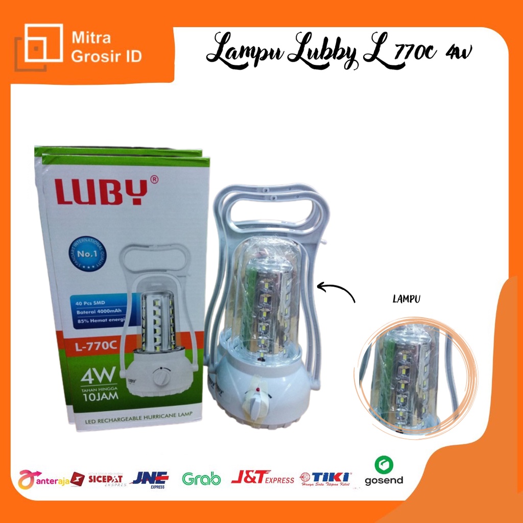 LAMPU LUBY L-770C 4W