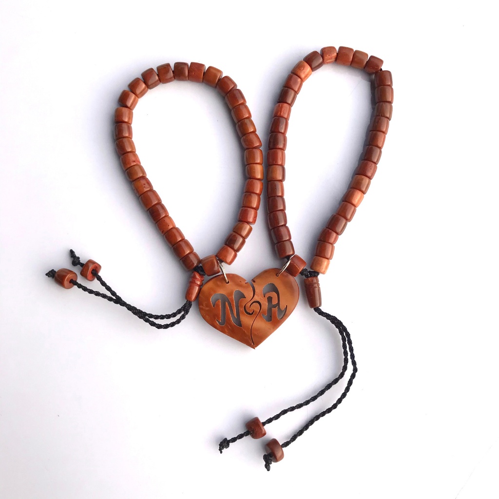 Gelang Couple Inisial Huruf Custom Love Pasangan Kaokah Kokka Kaukah Kaoka Kokka Original Handmade