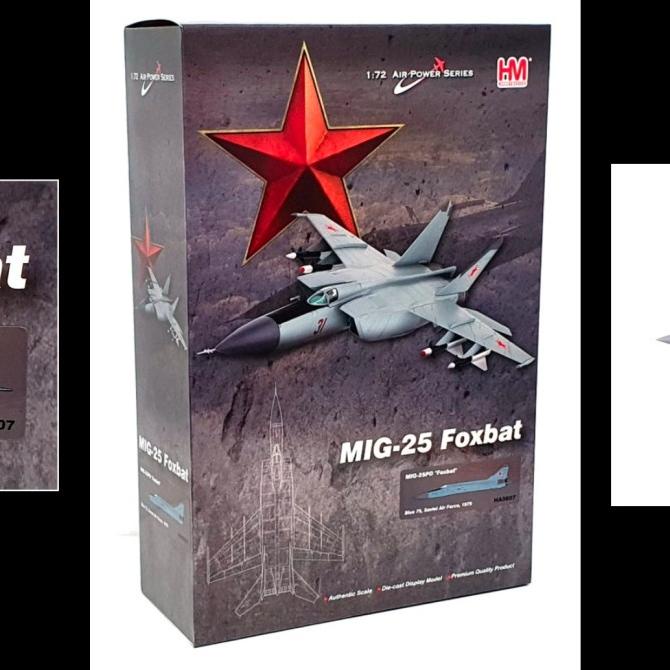 Diecast Pesawat Hobby Master Mig-25Pd Soviet Ha5607