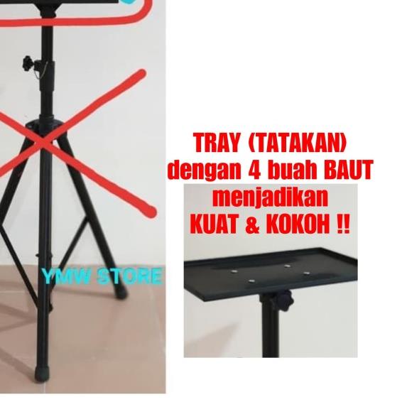 BESI TRAY TATAKAN TRIPOD PROJECTOR / PROYECTOR (tanpa kaki tripod)