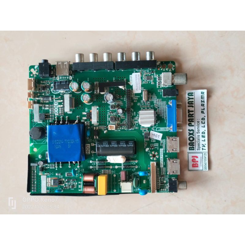 MB TV POLYTRON PLD 32D7520 - MAINBOARD TV LED POLYTRON PLD 32D7520B