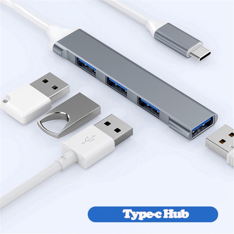 Vivi Hub USB 3.0 2.0 Tipe-C 4 in 1 Multifungsi Untuk Komputer / Keyboard / U Disk