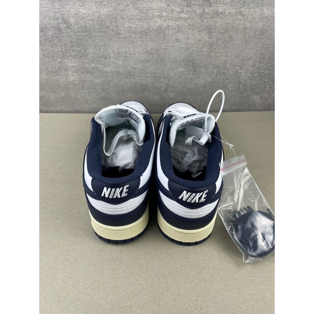 Dunk Low Vintage Navy (W), 100% Real Pic.