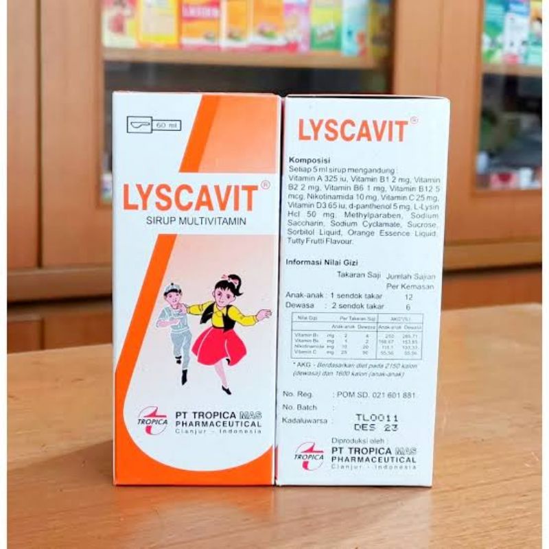 Lyscavit Sirup 60 ml