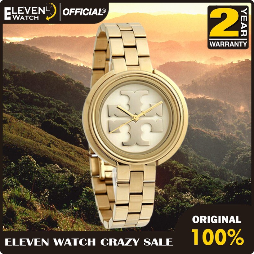 [Promo] Jam Tangan Wanita Tory Burch TBW6209 TBW6208 / TBW-6209 TBW-6208 The Miller Two-Tone Stainle