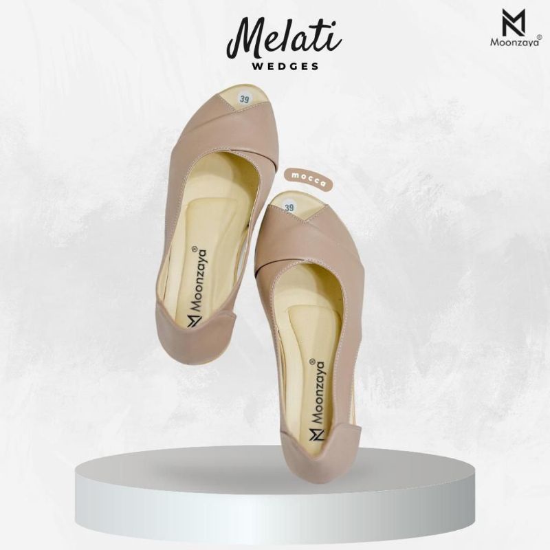 MELATI WEDGES BY MOONZAYA