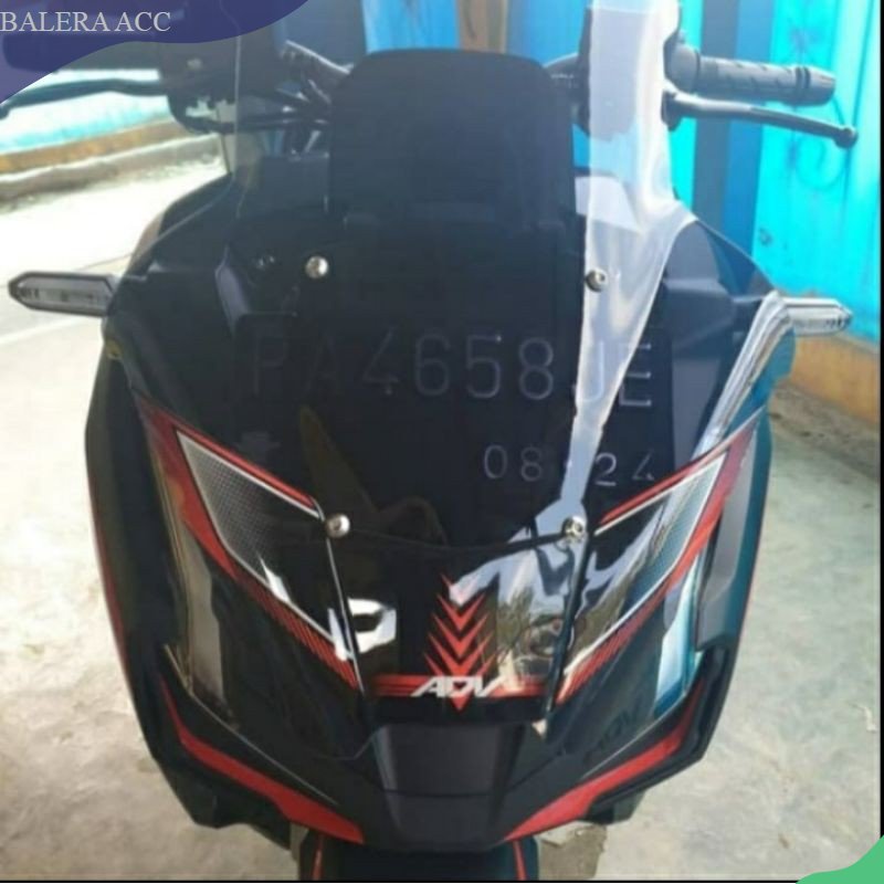 Stiker sticker resin windscreen Honda Adv 150