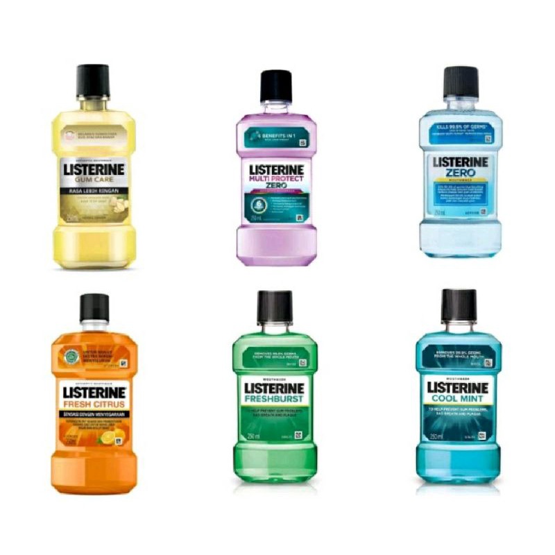 listerine 250ml