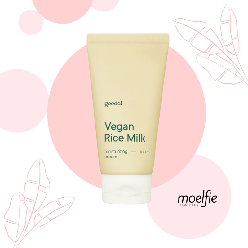 [NEW-FULL SIZE] GOODAL VEGAN RICE MILK MOISTURIZING CREAM 70ml