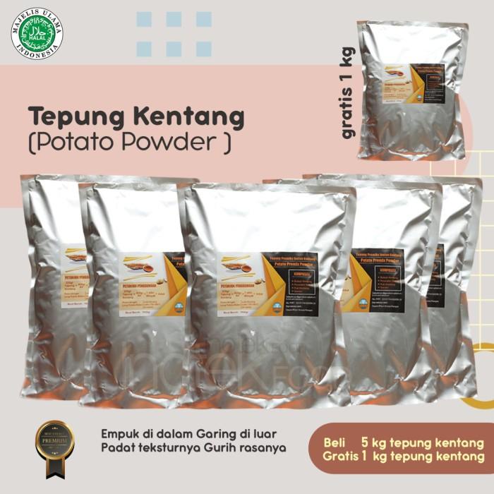 

Promo Hemat 5Kg Tepung Kentang Free 1 Kg Tepung Kentang - Potato Pwd 063