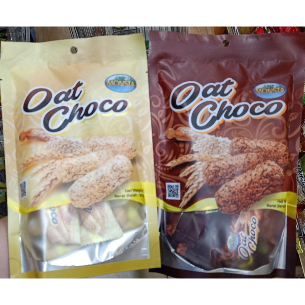 

90GRAM MONSTA OAT CHOCO/BAR OAT RASA COKELAT/SNACK OAT INSTANT