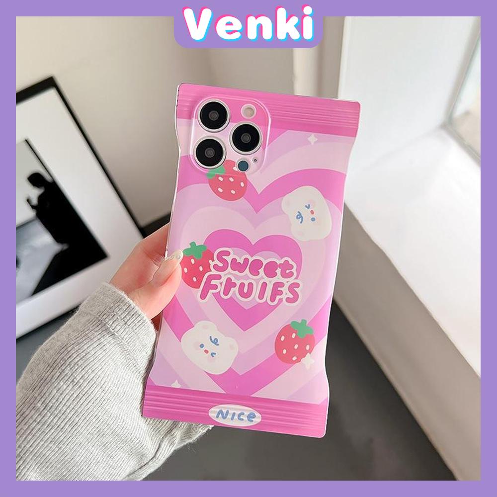 Case iPhone 14 Pro Max Soft TPU Glossy Case Snack Case Sweet Love Circle Camera Protection Airbag Shockproof For iPhone 14 13 12 11 Plus Pro Max 7 Plus X XR