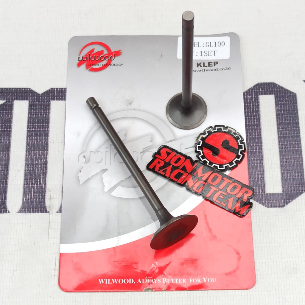 Payung Klep / Kelep Set IN EX / Valve Honda GL 100 / CB 100 Wilwood