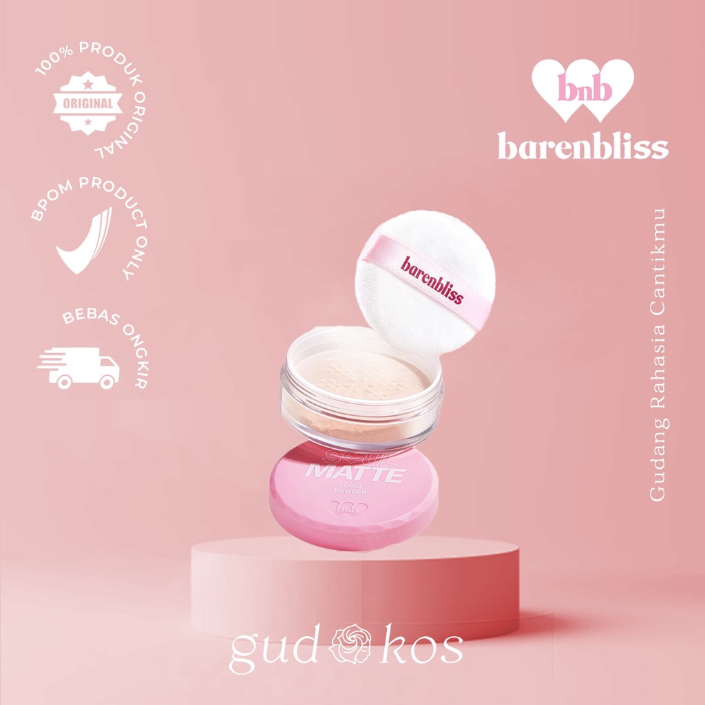 [FREE GIFT] BNB BARENBLISS Soul Matte Loose Powder / Bedak Tabur Tahan Lama