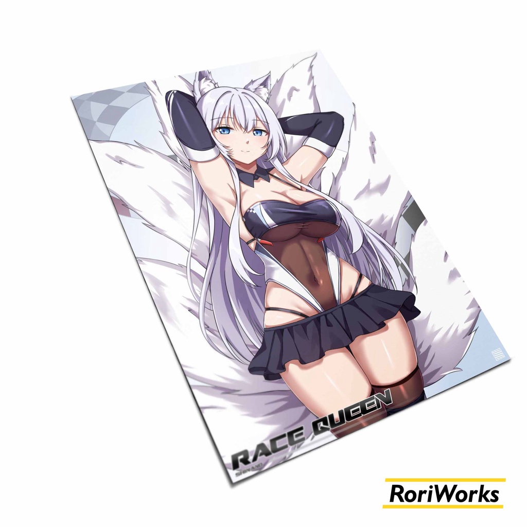Poster Anime - Shinano Azur Lane Race Queen