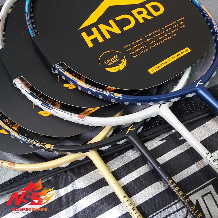 CUCI GUDANG Raket Badminton HUNDRED HNDRD Atomic Air 78 Original