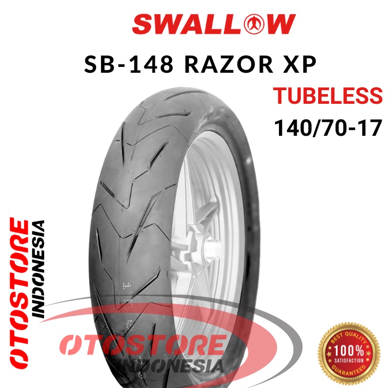 Ban Luar Motor Swallow SB-148 RAZOR XP 140/70-17 RING 17 Tubeless  ban motor BAN MOTOR SUPRA JUPITER