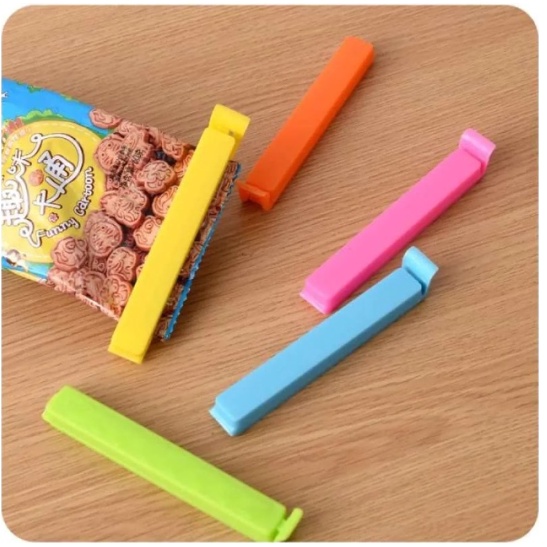 Jepitan Bungkus Makanan / Klip Snack / Klip Bungkusan / Penjepit Bungkusan LEBIH TEBAL DAN KUAT COD