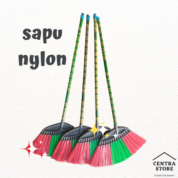 Sapu Lantai Senar Plastik Nylon Murah / Sapu Kenur