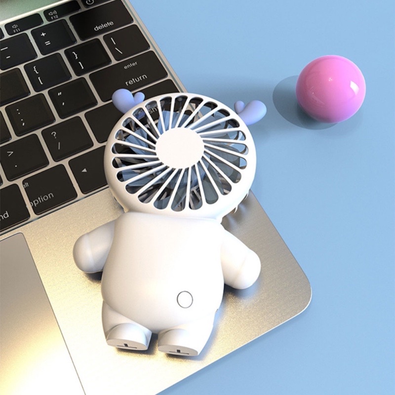 SX-116 KIPAS MINI KARAKTER ASTROUNOT USB MINI HANDLE FAN