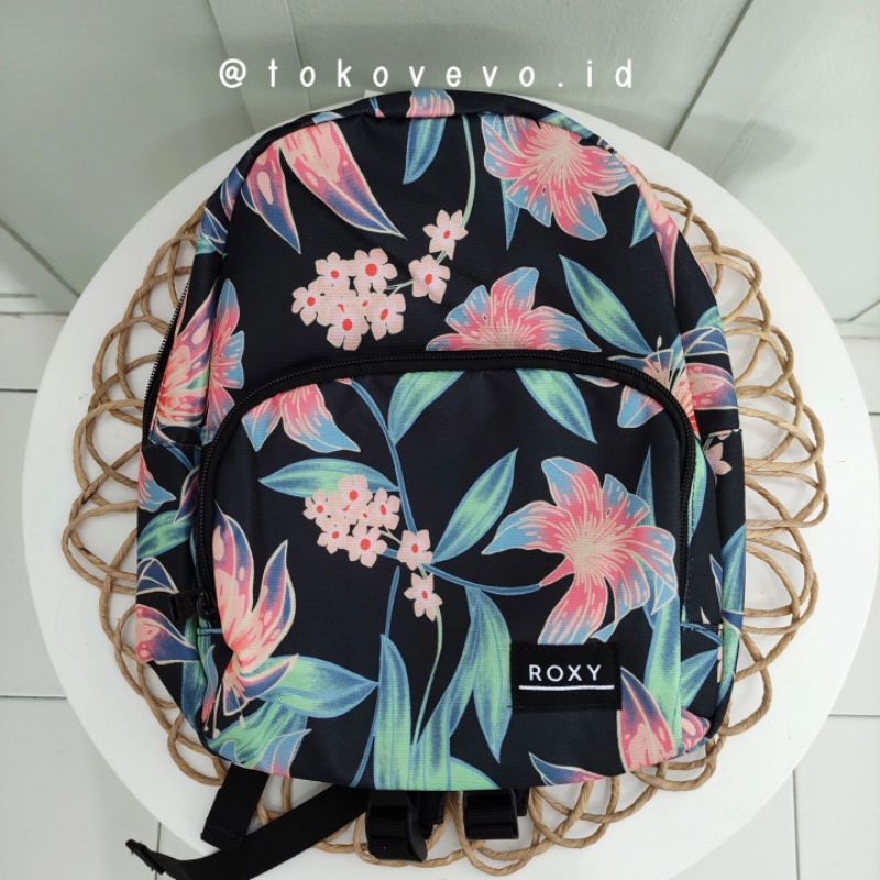 Roxy Always Core Printed Backpack| Tas Ransel Wanita Sekolah Original