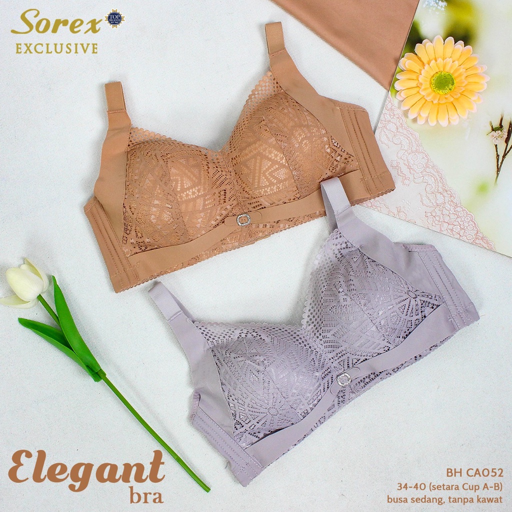 BRA BH Renda Tanpa Kawat Exclusive 052 Sorex