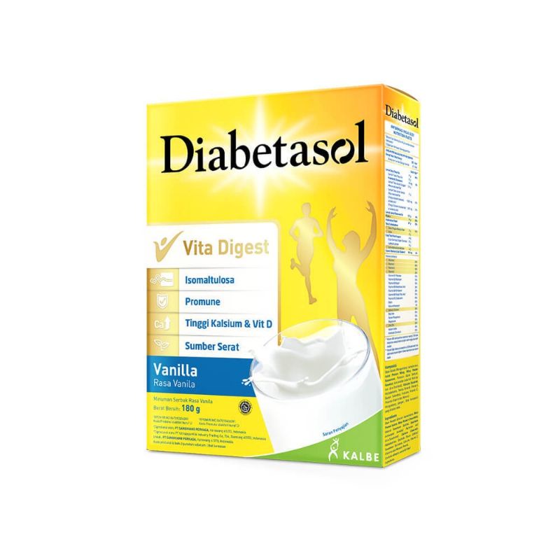 

Diabetasol susu 180 & 600g