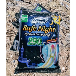 Softex Charm Night Pembalut 29 Cm 1 Pack Isi 2 Pads