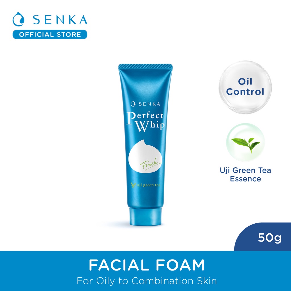 SENKA - Perfect Whip Fresh Anti Shine Facial Foam - LDA