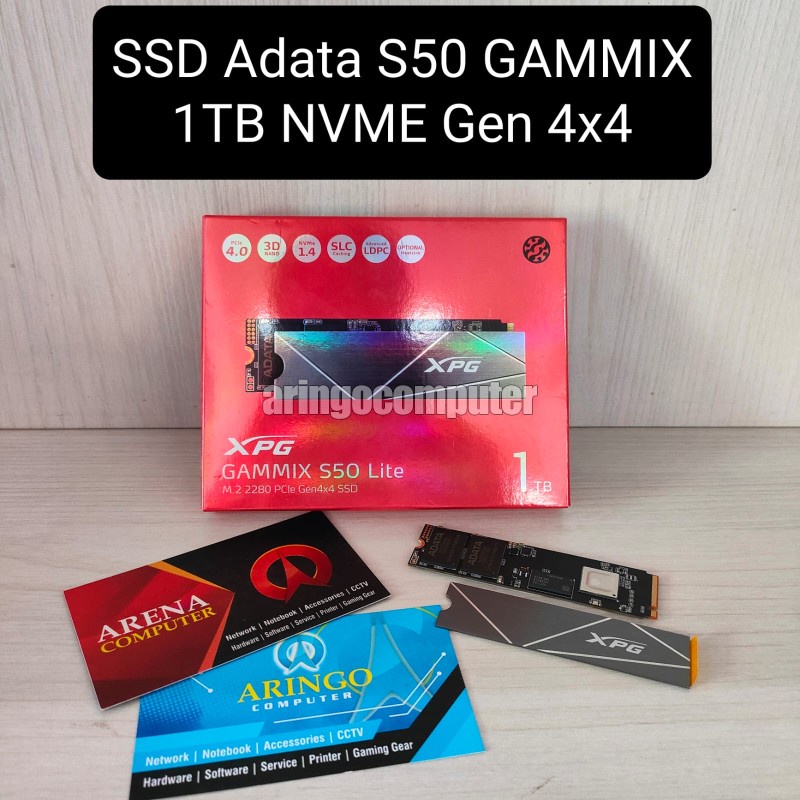 SSD Adata S50 GAMMIX 1TB NVME Gen 4x4