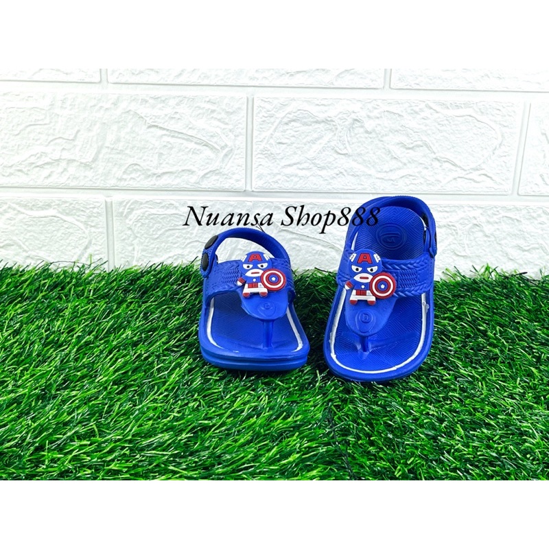 Sandal Gunung Anak Jepit Tali Belakang Laki Laki Karakter Baby Captain MEREK DULUX TERBARU UK 20-25 DX 329E