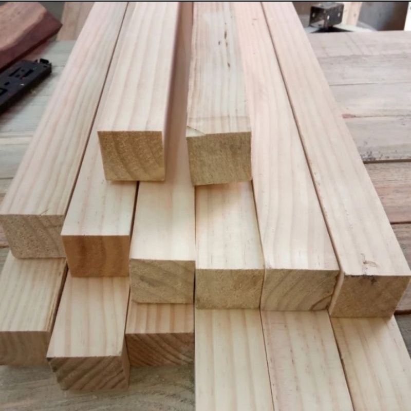 Stik Jati Belanda Kayu Stik Jati Belanda Stick Jati Belanda 1-3cm Panjang 1Meter