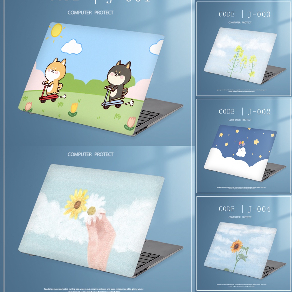 1pc Stiker Laptop Universal Custom Pola Skin Laptop Untuk11.12.13.14.15.6 /16 /17 Inci Stiker Descal Komputer