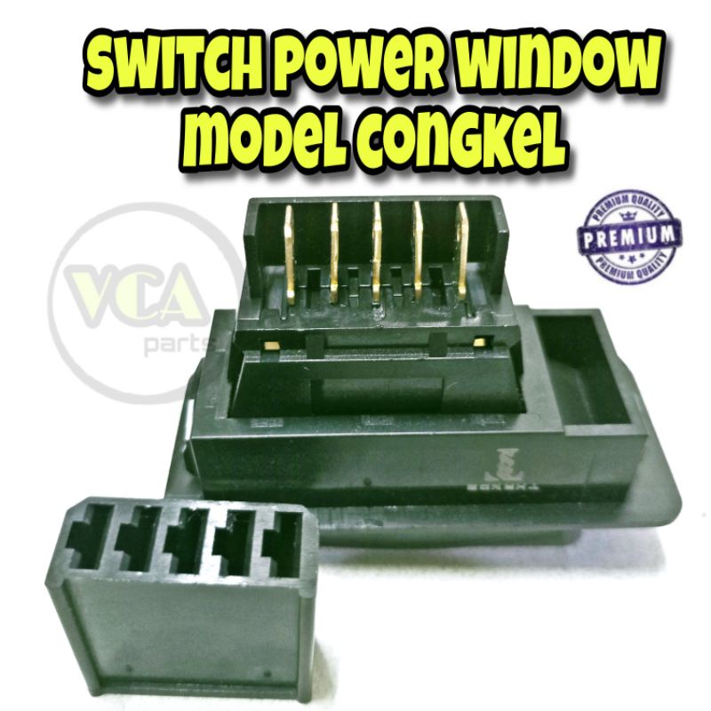 SWITCH POWER WINDOW MODEL TARIK/CONGKEL UNIVERSAL