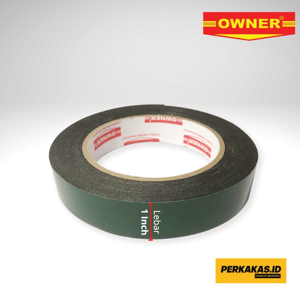 Double Tape Foam 1 Inch 5 Meter Super Kuat OWNER