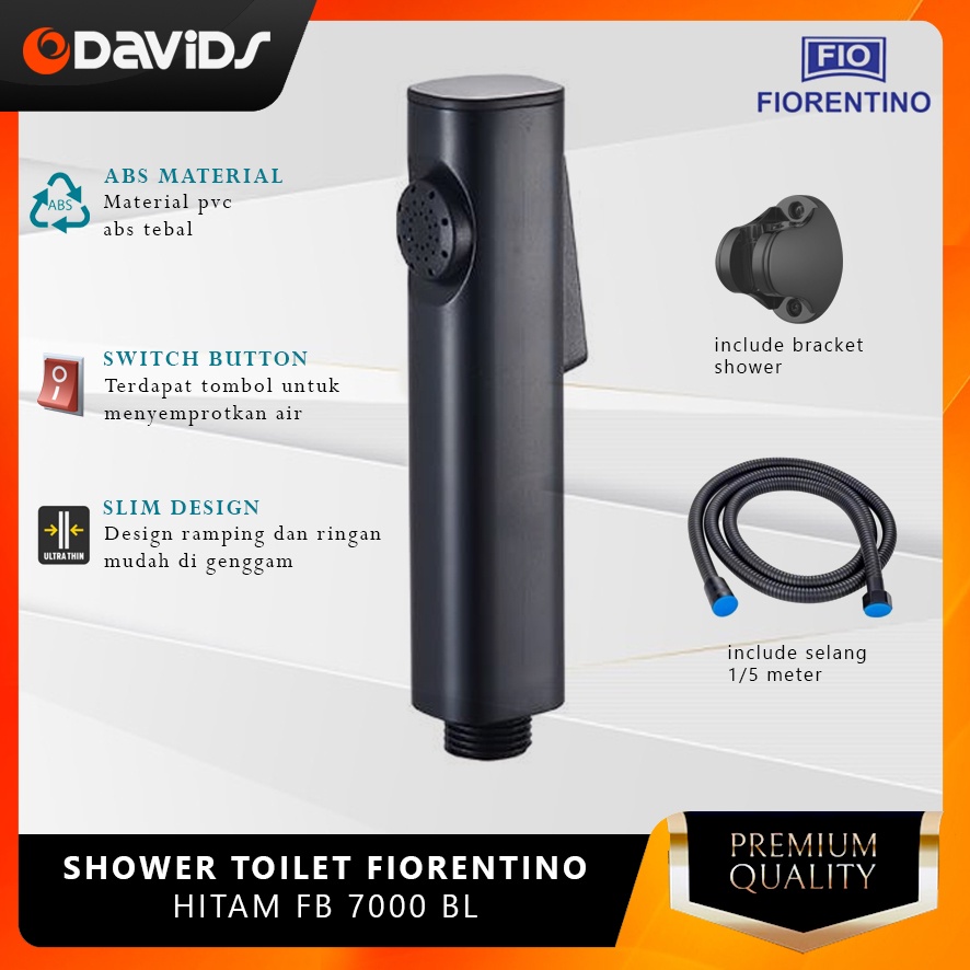 Jet Shower Toilet Duduk Closet Kloset Cebok Wc Bidet Fiorentino 7000