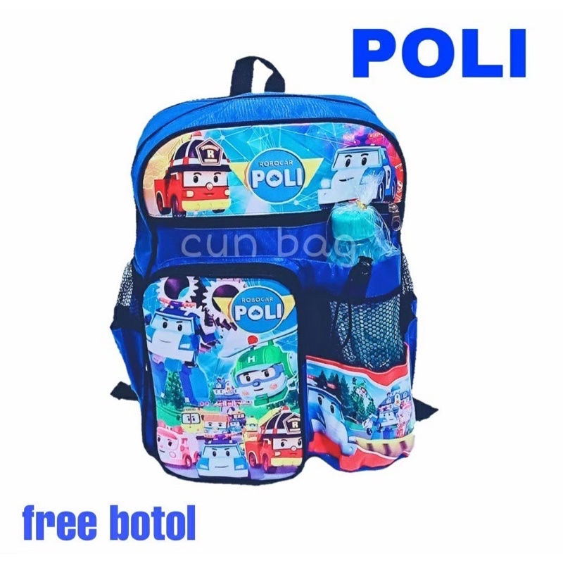 tas rangsel anak boboboy tas sekolah boboboy gratis botol