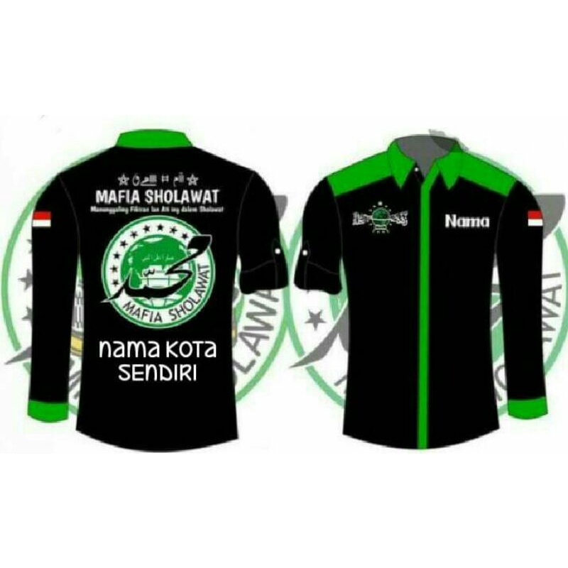 kemeja bordir keren mafia sholawat