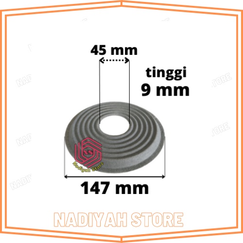 DEMPER SPEAKER DAMPER SPEAKER 15 INCH DIAMETER 44MM