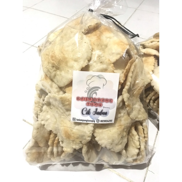 

KELEMPANG/KEMPLANG TUNU CIK INDUN (TANPA SAMBAL)