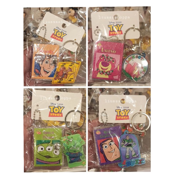 Gantungan Kunci Miniso - Toy Story Collection Keychain (1 Pair)