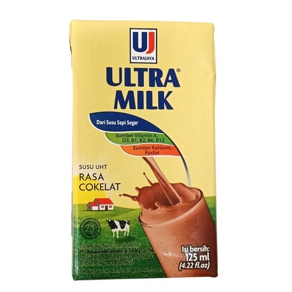 

Ultra Milk Cokelat ULTRA MILK 125 ml COKLAT ORIGINAL