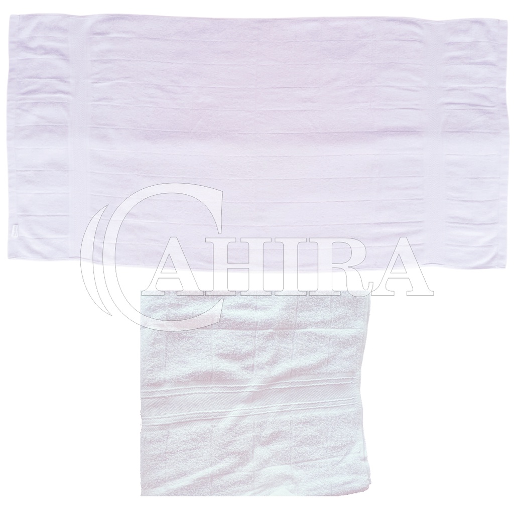 HANDUK MANDI PUTIH POLOS HANDUK DEWASA