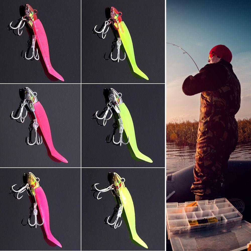 Top Soft bass Bait Engkol Umpan 34G fly fishing sea Lead Head hook