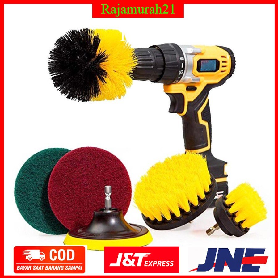 OTOHEROES Kepala Sikat Bor Elektrik Power Cleaning Brush Head 6 PCS - Mix Color - 7RHACIMZ