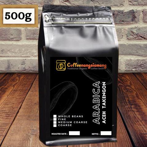 

KOPI ARABIKA ACEH TAKENGON 500g PREMIUM - (Biji/Giling)