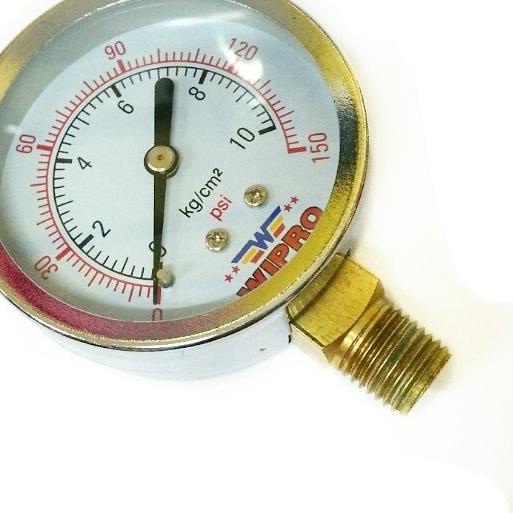 WIPRO 10 Bar Meter tekanan Angin - Pressure Gauge - Manometer