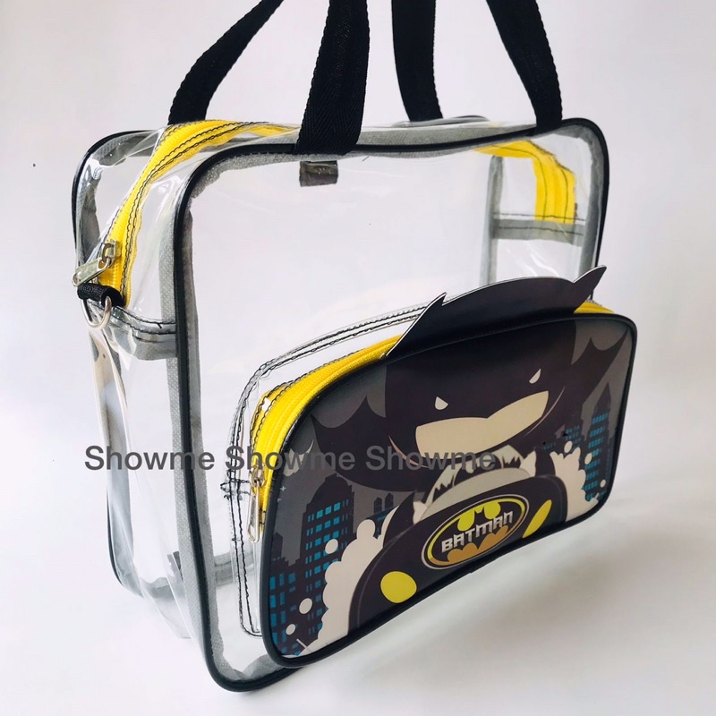 SHOWME TAS TENTENG - SWIMBAGS - GAMBAR 3D - GOODIEBAGS - BINGKISAN -  ULANG TAHUN - GIFTSET - KHUSUS CUSTOM READY GAMBAR2  SUPER HERO - BTS - CARS - BATMAN - MERMAID